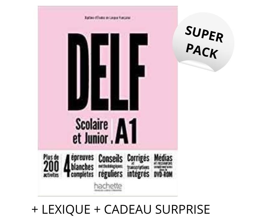 Super Pack Delf Scolaire & Junior A1 Methode Nouveau Format