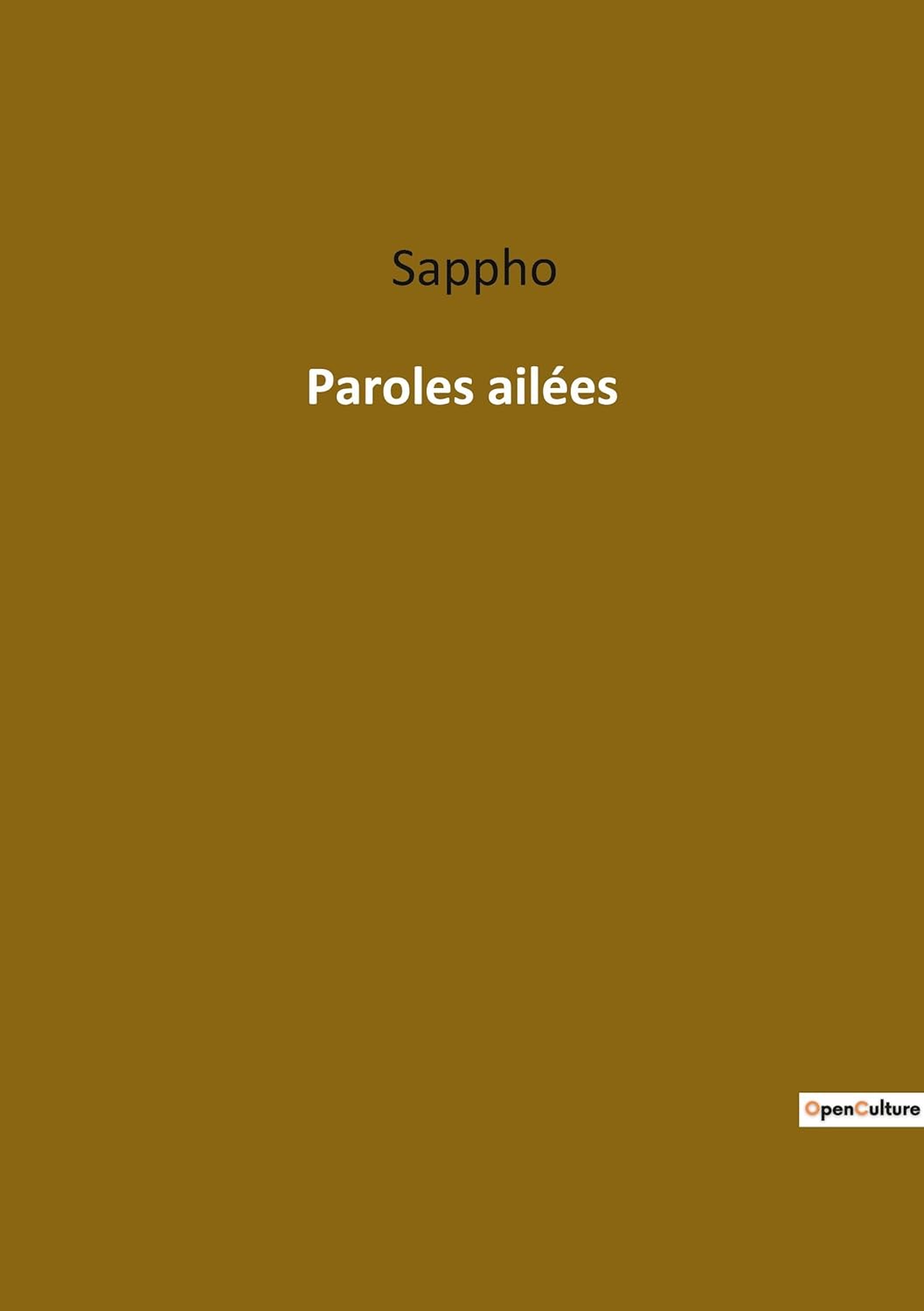 Paroles ailées