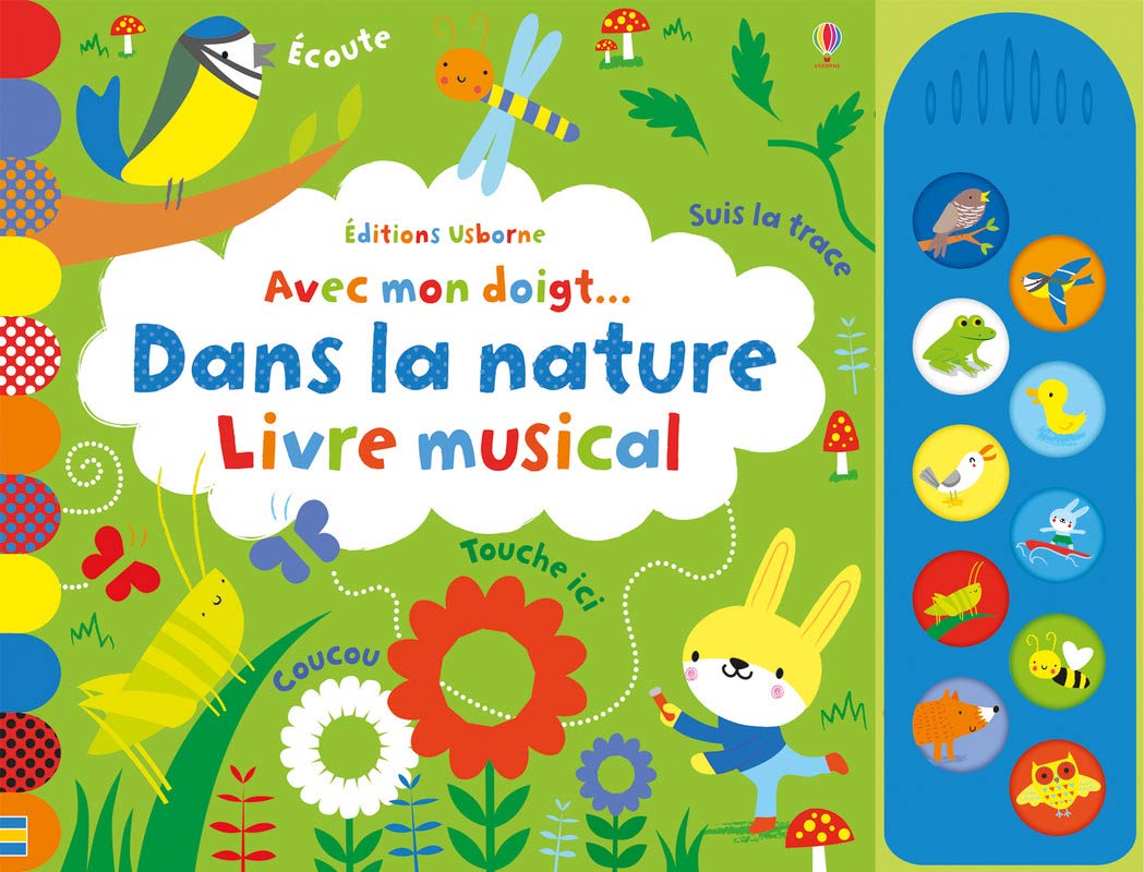 AVEC MON DOIGT... DANS LA NATURE - LIVRE MUSICAL