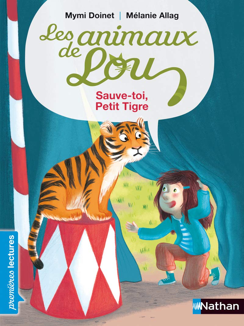 ANIMAUX DE LOU SAUVE-TOI PETIT TIGRE