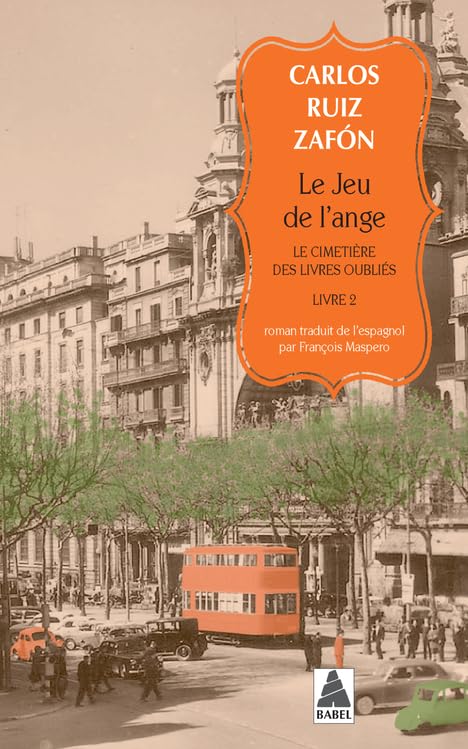 LE JEU DE L'ANGE - LE CIMETIERE DES LIVRES OUBLIES 2