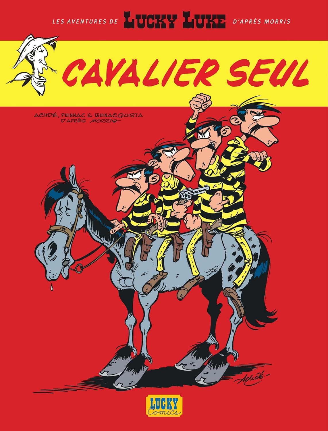 LES AVENTURES DE LUCKY LUKE D'APRES MORRIS - TOME 5 - CAVALIER SEUL