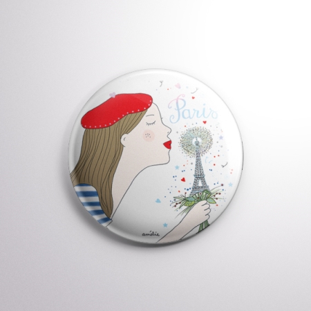 BADGE LA PARISIENNE