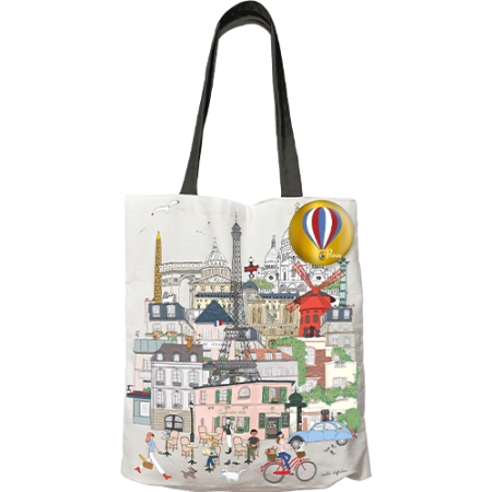 TOTE BAG MONUMENTS DE PARIS