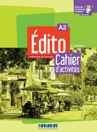 Édito A2 Cahier - édition 2022-2024