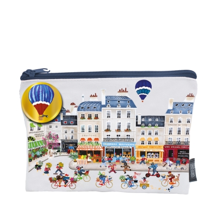 TROUSSE COTON FRANCE VILLAGE 20X15