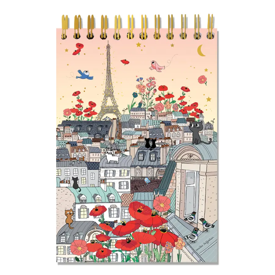 SKETCBOOK PARIS POPPIES