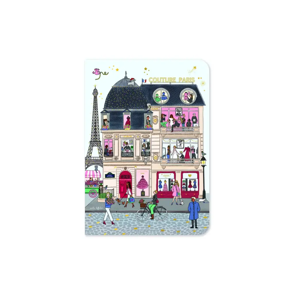 POCKET NOTEBOOK FASHION HOUSE - PARIS