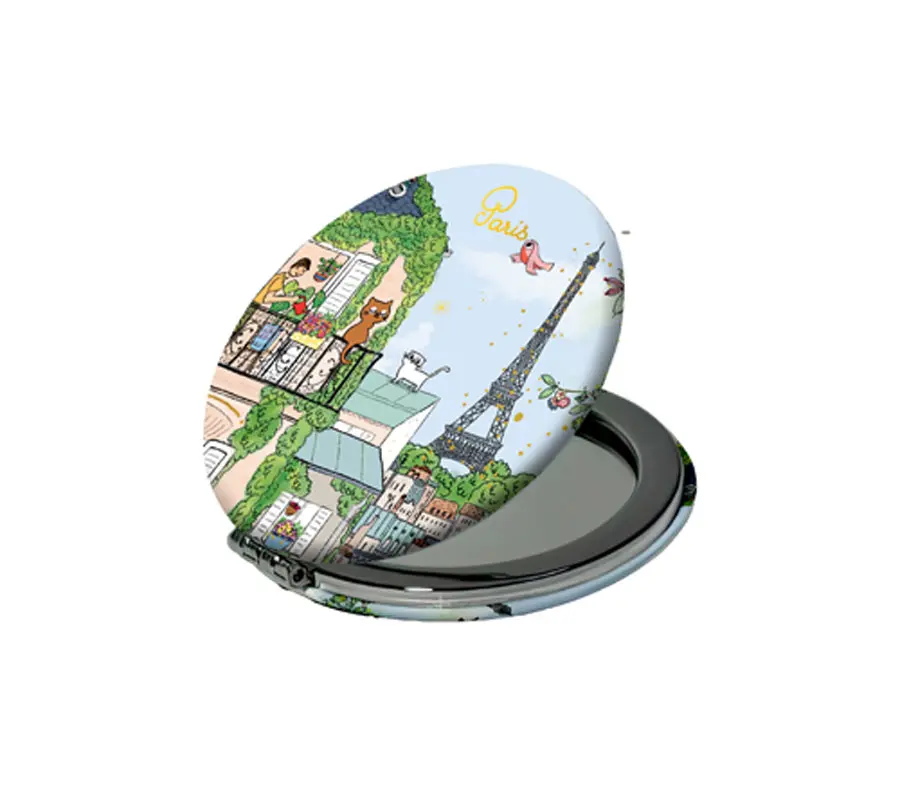 POCKET MIRROR PARIS FLORA