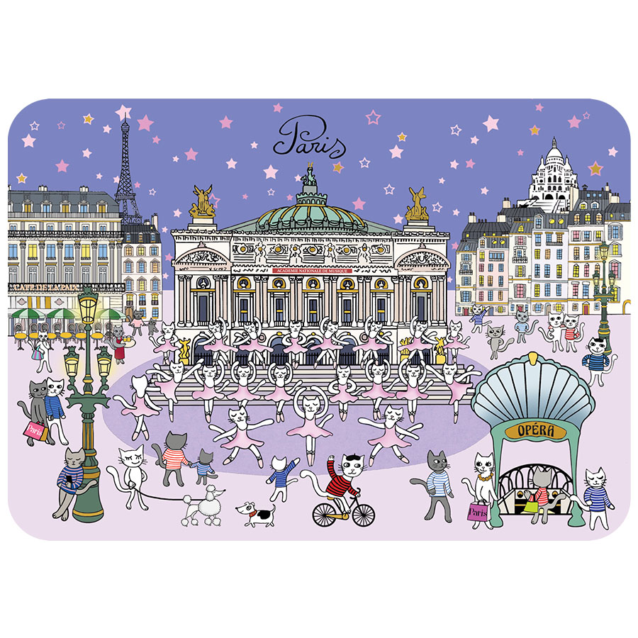 OPERA GARNIER POSTCARD