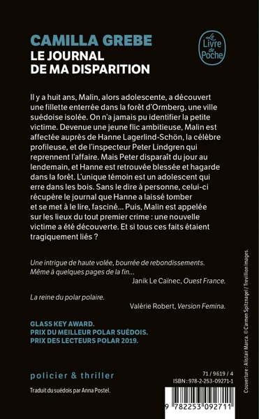 Le journal de ma disparition