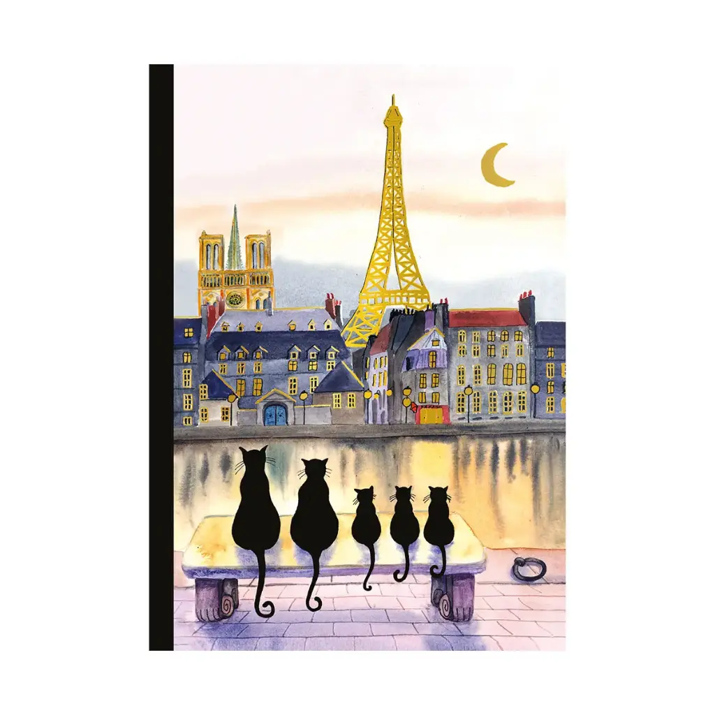 CAHIER CHATS NOΙRS DE PARIS
