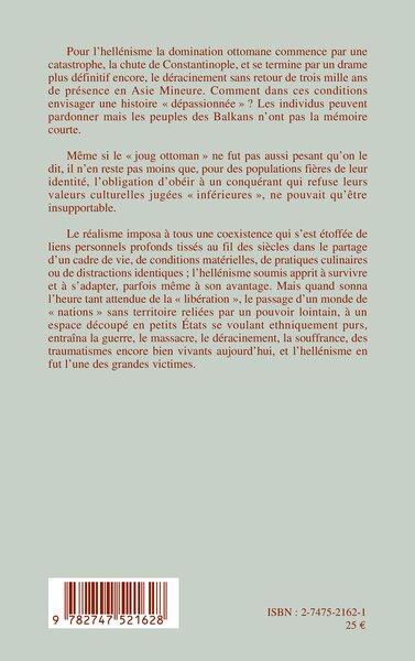 GRECS ET OTTOMANS 1453-1923