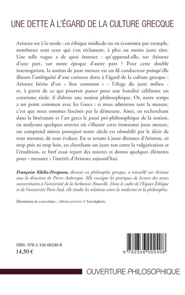 Une dette à l'égard de la culture grecque