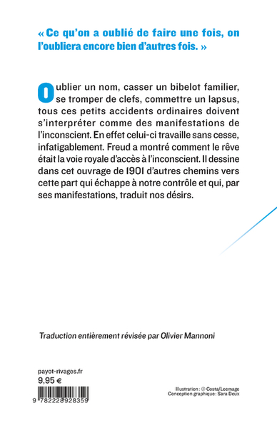 Psychopathologie de la vie quotidienne