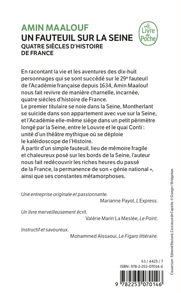 Un fauteuil sur la Seine