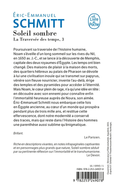La traversée des temps - Tome 3 - Soleil sombre