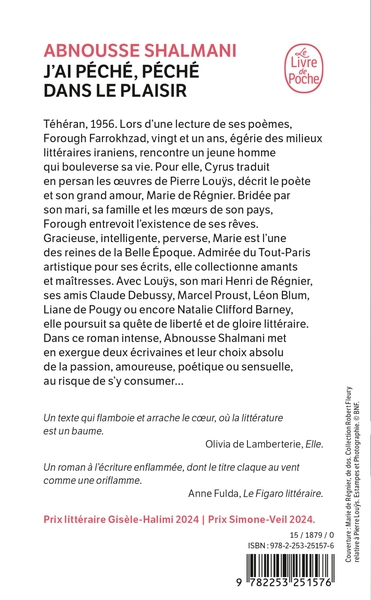 J'ai péché, péché dans le plaisir