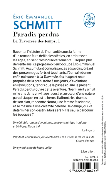 La traversée des temps - Tome 1 - Paradis perdus