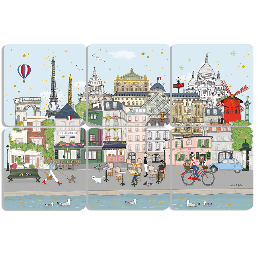 SOUS-VERRES PARIS MONUMENTS