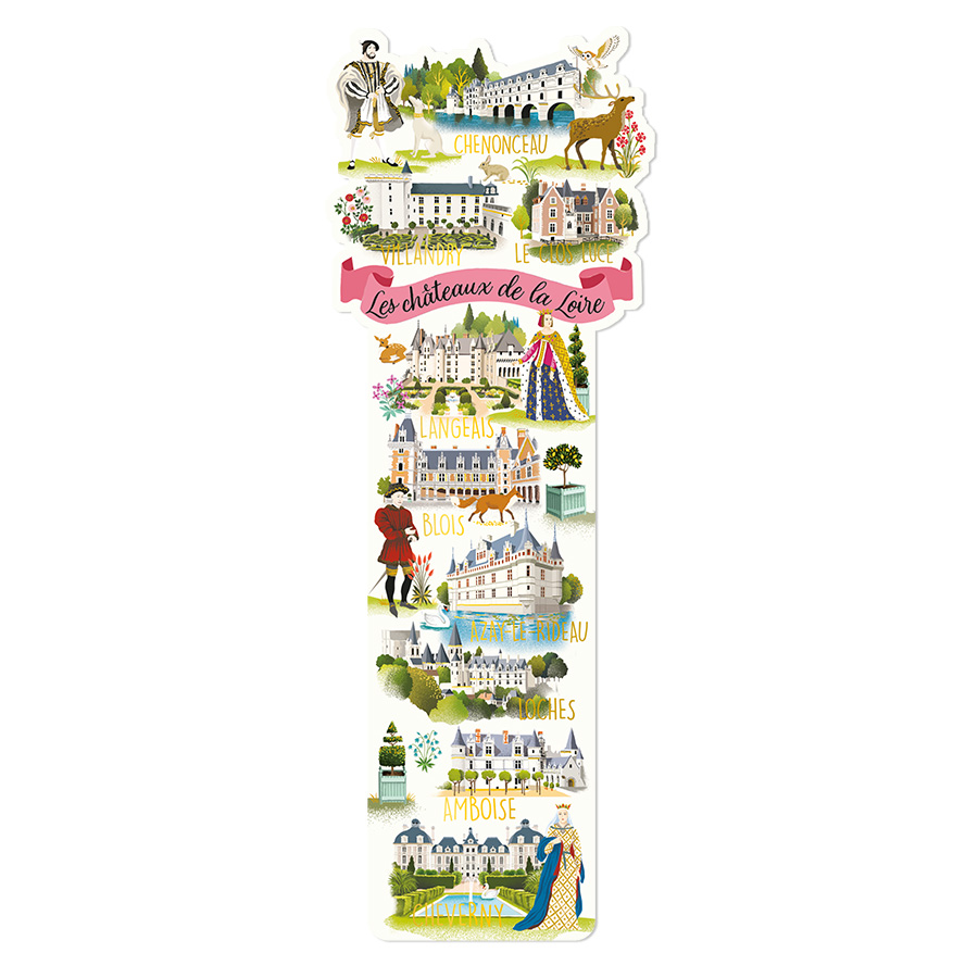 BOOKMARK CHATEUX DE LA LOIRE