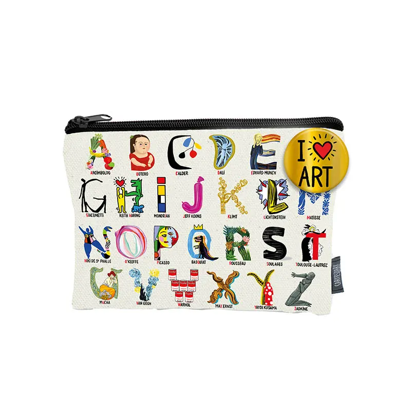 POUCH I LOVE ART