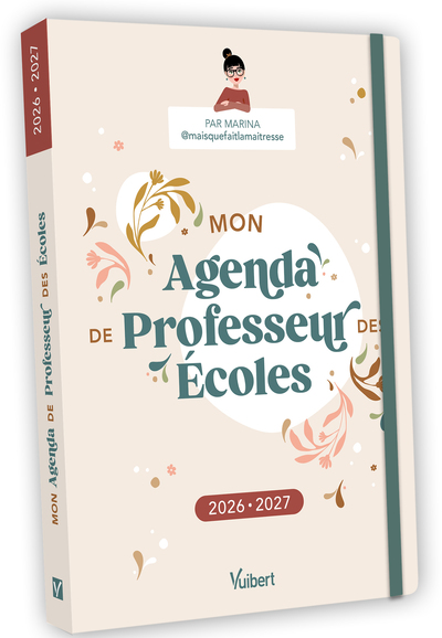 Mon Agenda de professeur des écoles 2026/2027